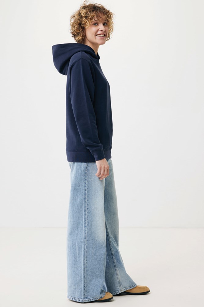 IQONIQ Yengo Hoodie mit Seitentaschen aus rec. Baumwolle