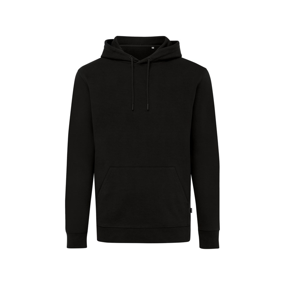IQONIQ Jasper Hoodie aus recycelter Baumwolle - schwarz (± PMS Black)