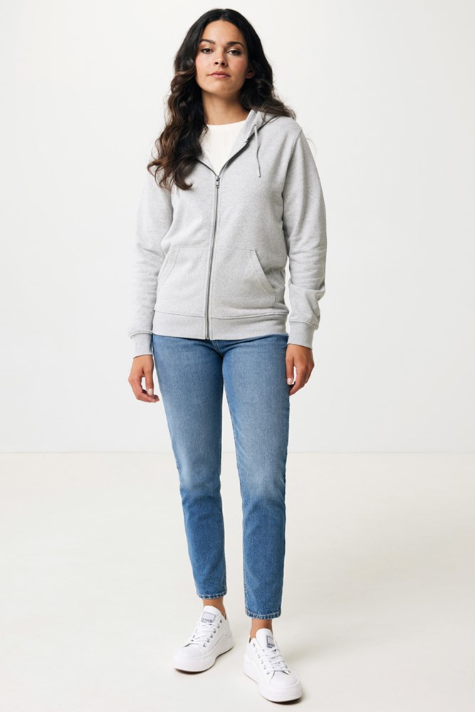 IQONIQ Abisko Zip-Kapuzenpullover aus recycelter Baumwolle