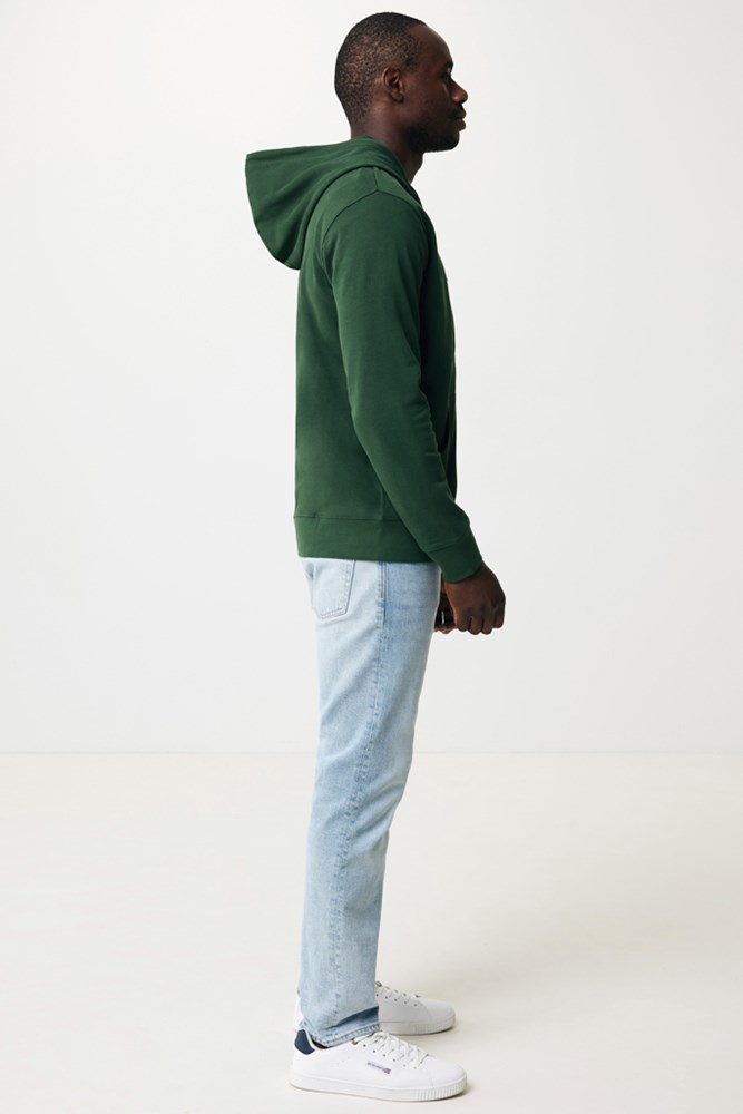 IQONIQ Abisko Zip-Kapuzenpullover aus recycelter Baumwolle